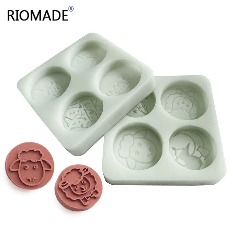 Arab Text Silicone Mold Muslim Ramadan Fondant Cake Decorating Tools Chocolate Sugar Gumpaste Mould DIY Kitchen Baking Crafts