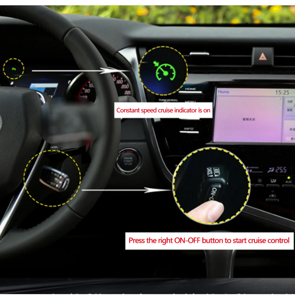 Переключатель круиз-контроля для Toyota Corolla Yaris Camry электронные Vios Hilux Hiace Wish Auris Prius Previa RAV4 Фото №4