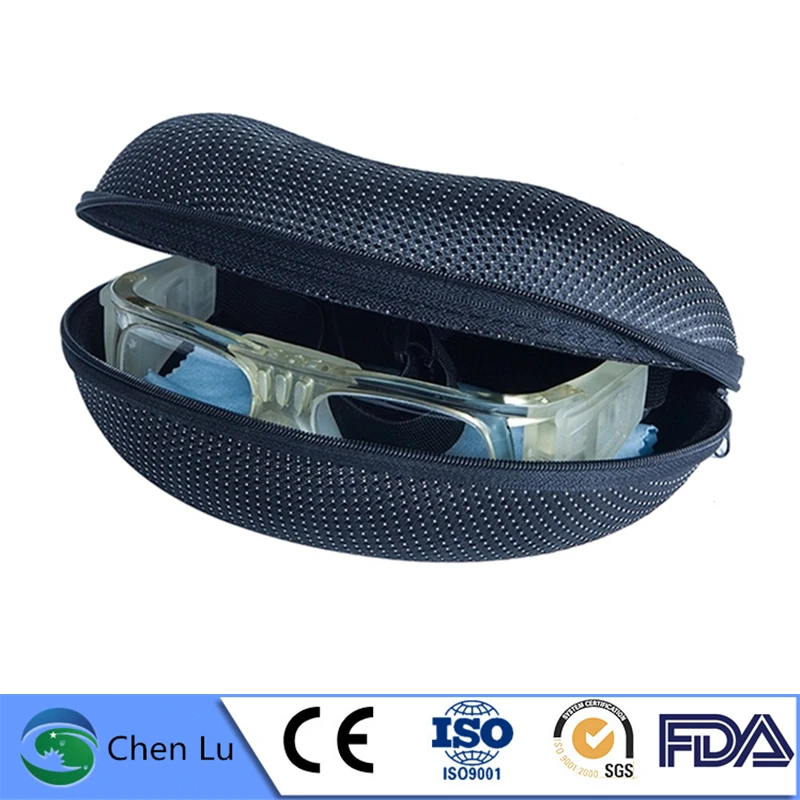 Recommend x-ray gamma ray protective 0.5/0.75mmpb sports type lead spectacles Nuclear radiation protective lead glasses