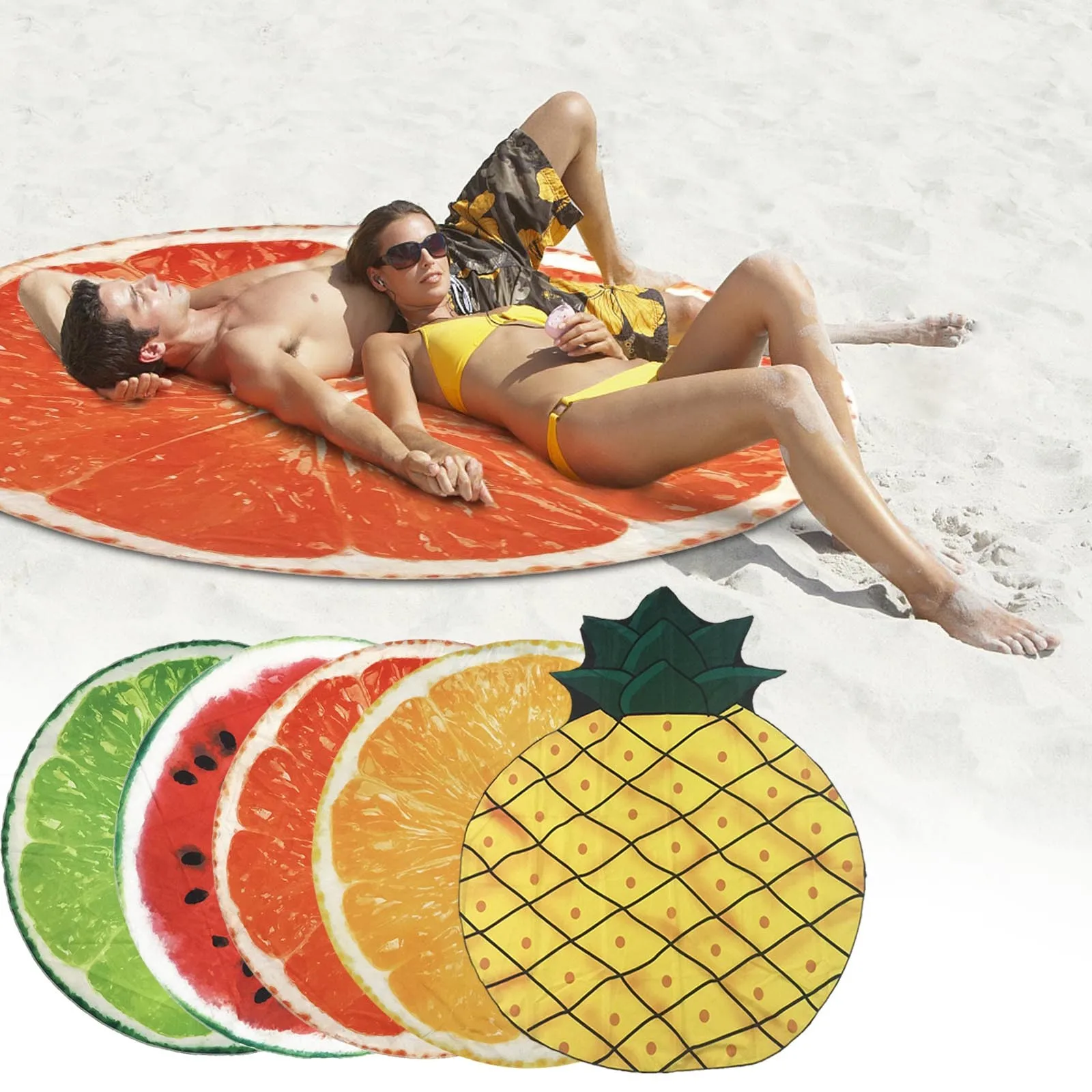 

Beach Blanket Super Soft And Absorbent Novelty Picnic Mat Fruit Beach Towel Suitable Home Decor Cojines Exterior Jardin Almofada