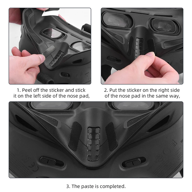 For DJI FPV Combo Drone Goggles V2 Adjustable Breathable Headband Leak-proof Light-shielding Sponge Cover Blindfold Accessories