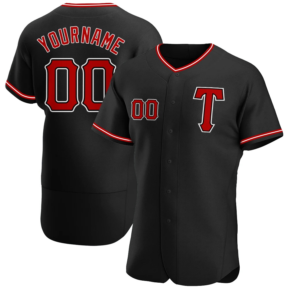 

Custom Baseball Jerseys Printed Name Number Short-Sleeved T-Shirt Badminton Shirts Quick-Drying Breathable Sport