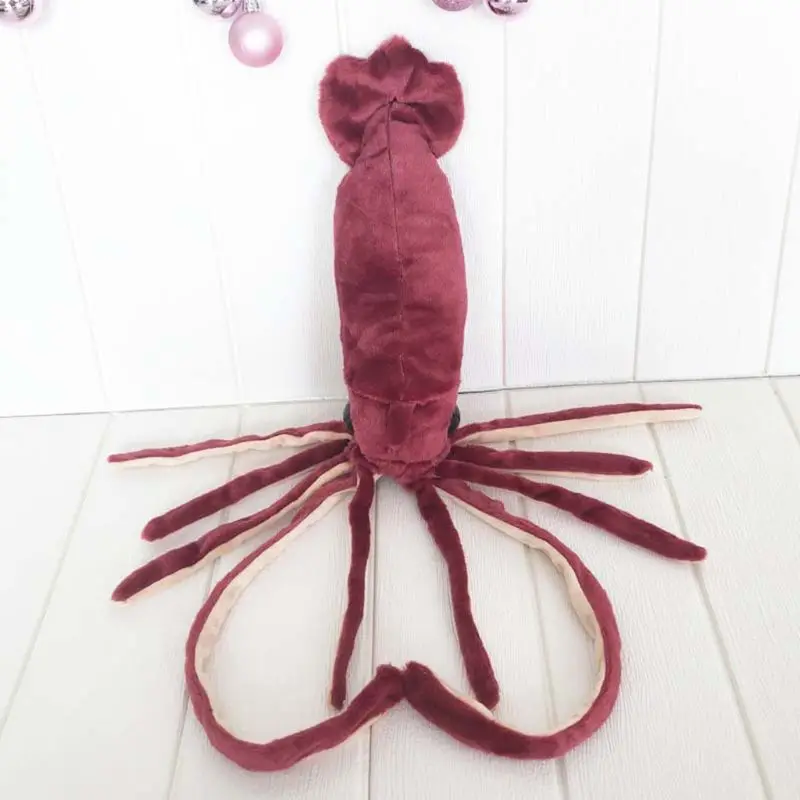 Giant Plush Squid Simulation Octopus Toy Large Stuffed Animal DollKids Gift