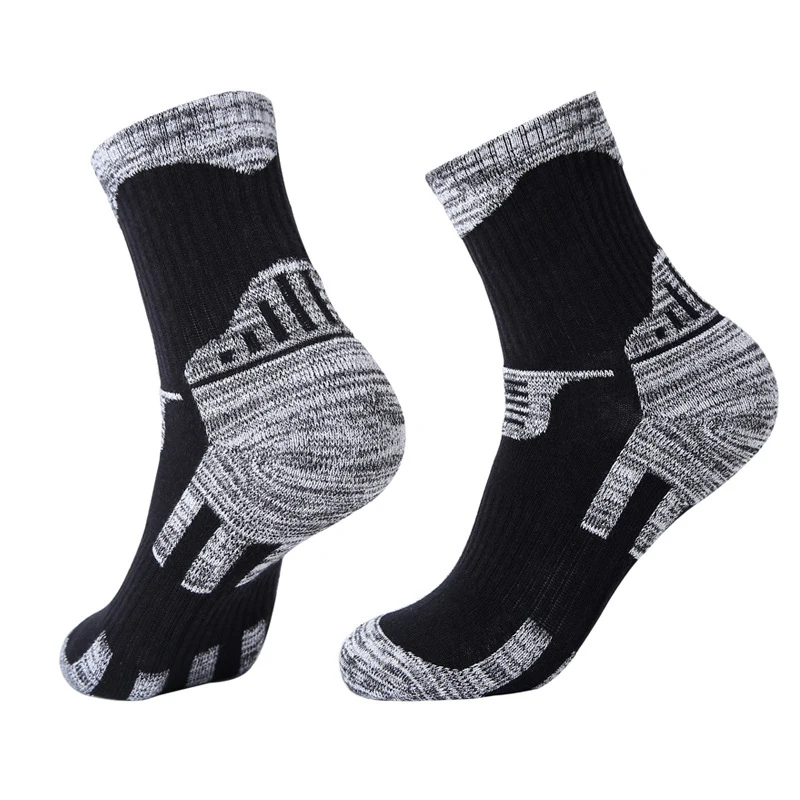 Outdoor Hiking Sports Elite Basketball Quarter Socks Fitness Running Climbing Compression Cotton Thermal Sock for Women/Men