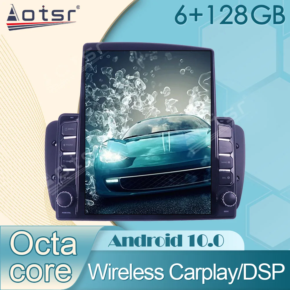 

6 + 128G Android 10 для Seat Ibiza 2009 2010 - 2015 Автомагнитола аудио стерео GPS навигация Видео Мультимедиа Тесла головное устройство DPS HD