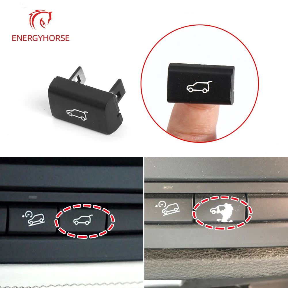 

Car Dashboard Tailgate Rear Trunk Switch Button Cover Cap Replacement For BMW X5 E70 2006-2013 X6 E71 2008-2014