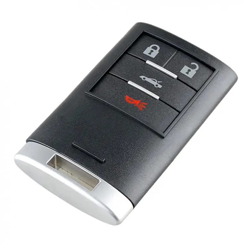 4 / 5/ 6 Knoppen Auto Afstandsbediening Sleutel Shell Met Kleine Sleutel Blade Keyless Entry Auto Key Case Fit voor Cadillac / Chevrolet Corvette