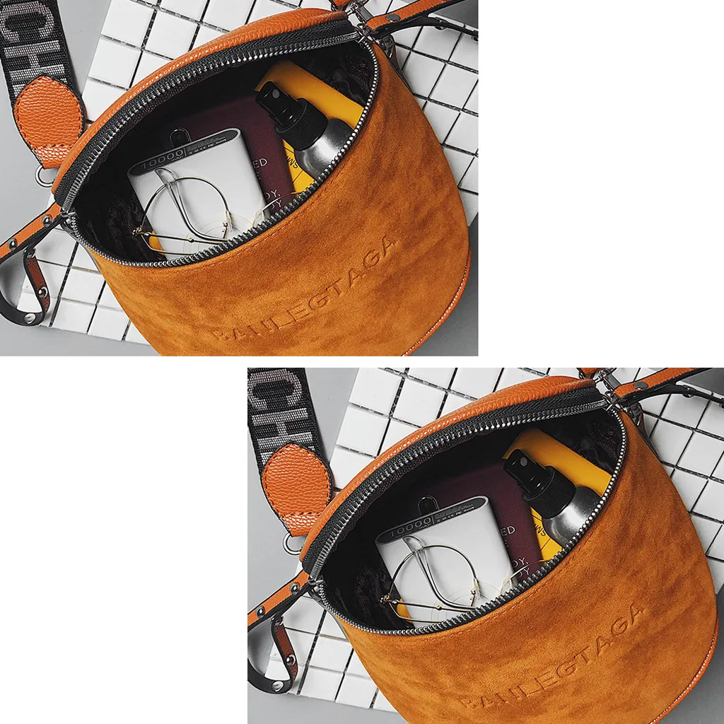 Women Vintage Shoulder Bag Leisure Crossbody Bag Ladies Simple Pure Color Single Shoulder Messenger Bags Large Female Belt Bag