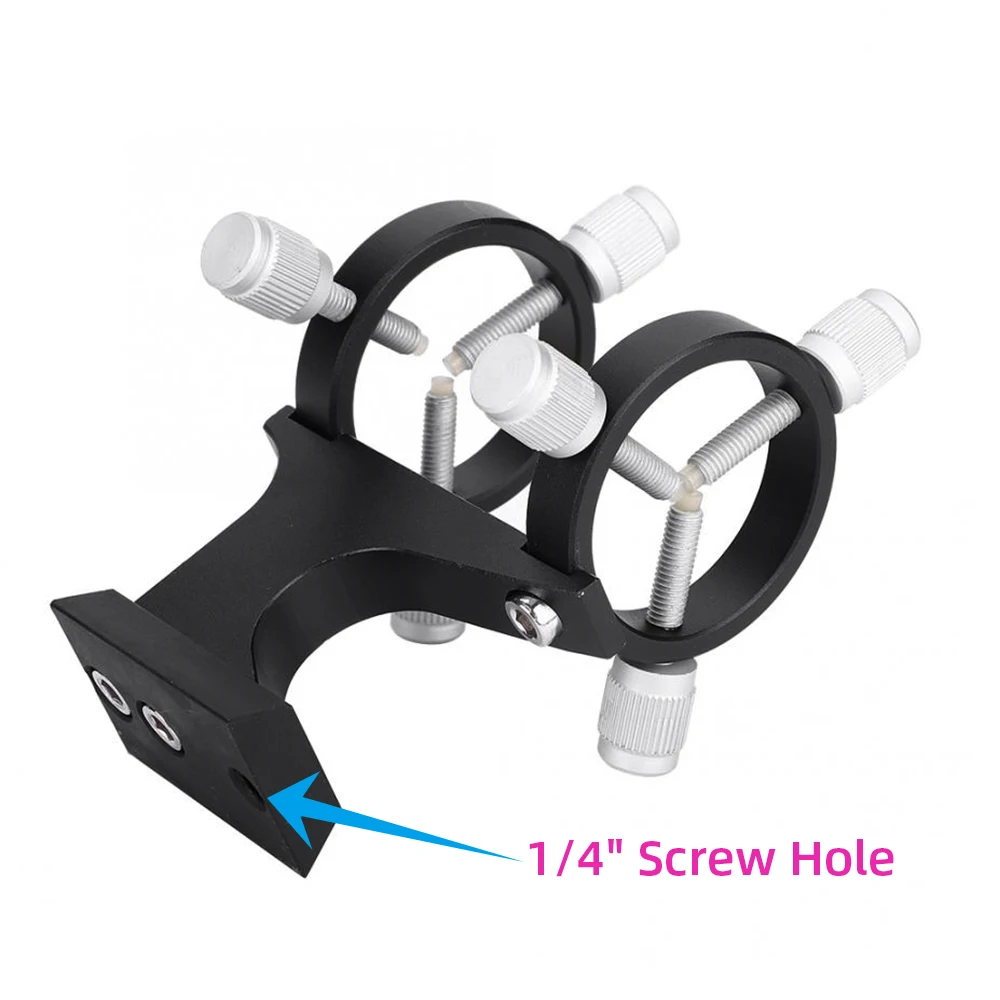 EYSDON 5mm-38mm Adjustable Laser Pointer Bracket Mount Adapter Finder Scope Base for Astronomical Telescope