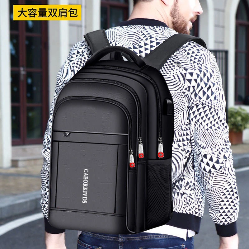 2021 Hot Men\'s Backpack Fashion Laptop Bag Large Capacity School Children\'s Backpack Usb Charging Travel Bag Mochila Masculina