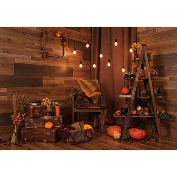 Allenjoy الخريف اليقطين التصوير خلفية للصور استوديو مزرعة مستودع الطفل التصوير خلفية الشكر لافتات