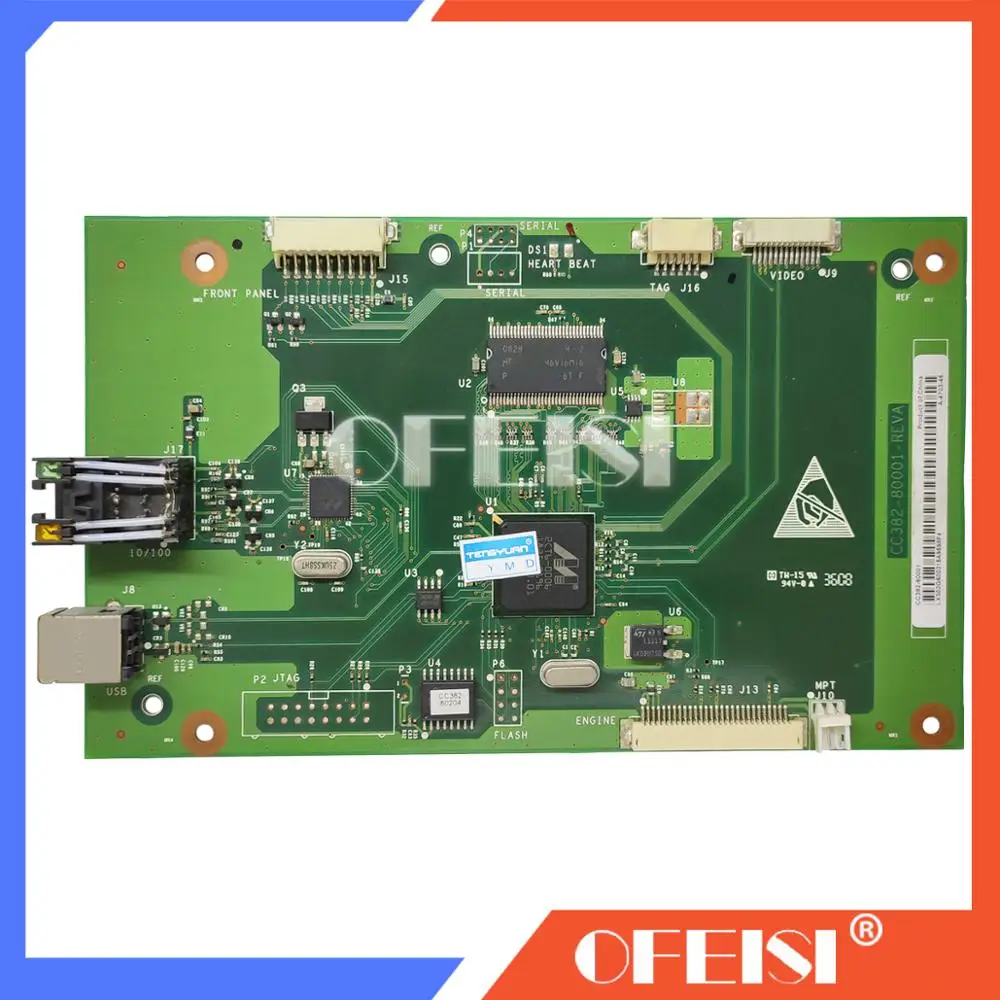 ทดสอบต้นฉบับสําหรับ HP lasejet P2014N 2014N 2014 Formatter Board CC382-60001 เครื่องพิมพ์ขาย