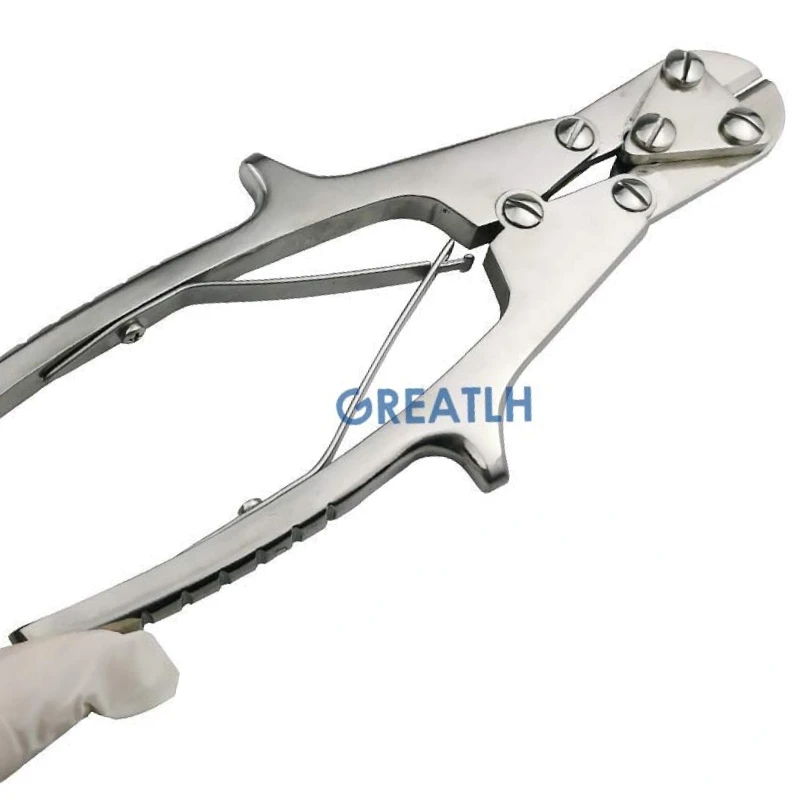 Imagem -03 - Autoclavável Kirschner Wire Cutter Ferramenta de Cirurgia Veterinária Ortopedia Instruments 1pc Pet Aço Inoxidável