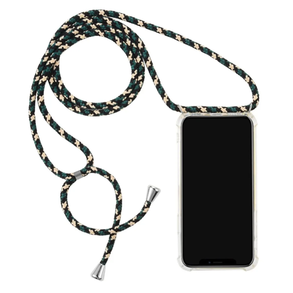 For Xiaomi 11T 12T 13T Pro Poco F1 X3 X4 Pro X5 X6 Pro C40 C50 C65 M5 M4 Pro With Lanyard Necklace Shoulder Neck Strap Case