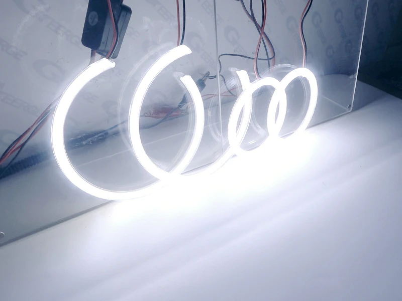 For Toyota Rav 4 Rav4 III 2005 2006 2007 2008 Projector Headlight Excellent Ultra Bright COB Led Angel Eyes Kit Halo Rings