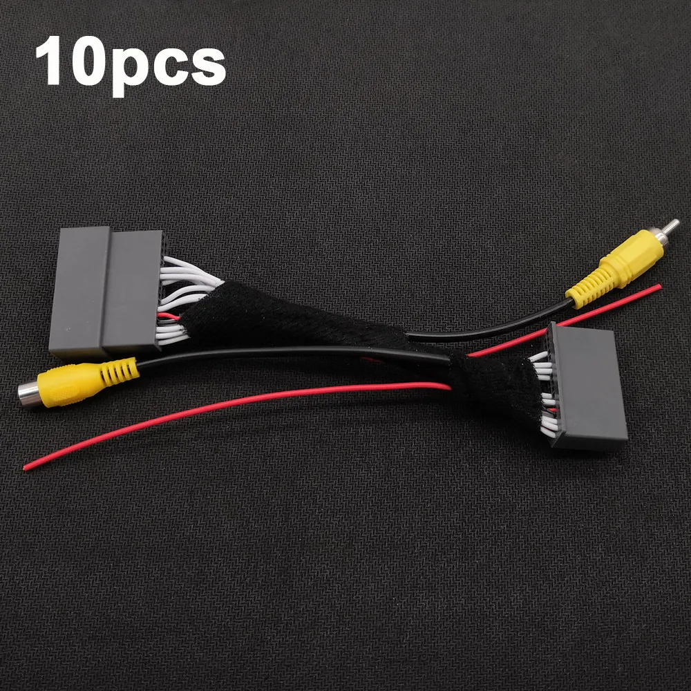 

10pcs 32Pin Original Video Input Switch Rear Camera RCA Adapter Cable For Honda Civic 10th Avancier UR-V Acura CDX High-level