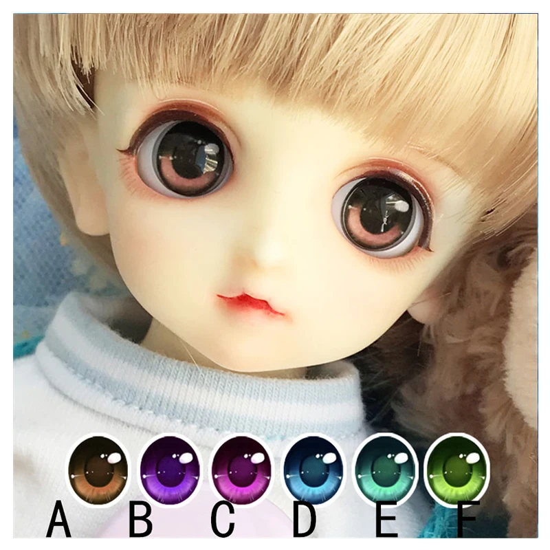 BJD eyes 12mm-24mm cute doll eyes doll acrylic eyeballs for 1/12 1/8 1/6 1/4 1/3 BJD SD doll accessories doll eyeballs