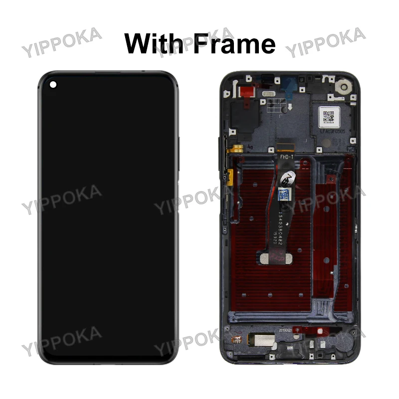 For Huawei Honor 20 Display LCD Touch Screen Digitizer For Huawei Nova 5T LCD YAL-L21 YAL-AL00 YAL-L71 Display Replacement Parts