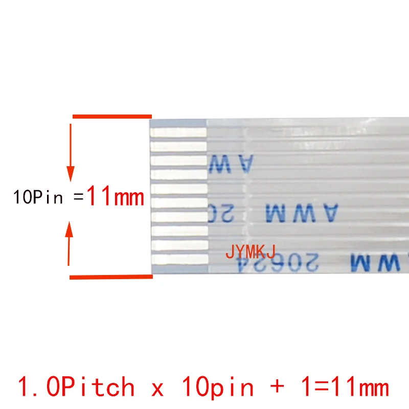 Awm 20624 80C 60v VW-1 ffc fpcフラットフレキシブルケーブル1.0ミリメートルピッチ4 5 6 8 10 12 14 16 18 20 22 24 26 28 30 32ピン