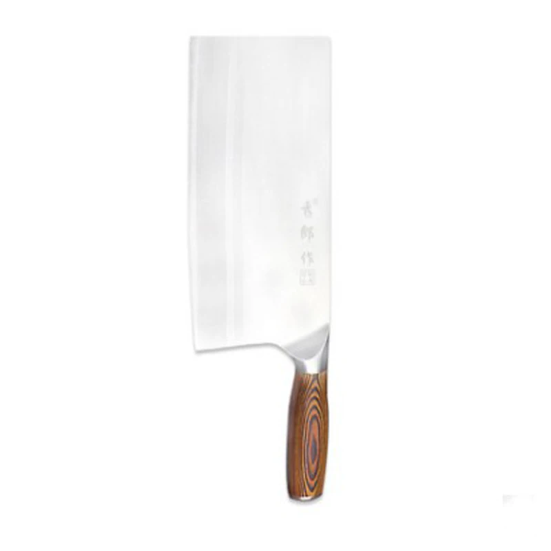 8 inch Chinese Kitchen Knife 9CR15MOV Steel China Utility Chef Kitchen Knife Family Gift Cook Cleaver Vegetable Chopping Knives