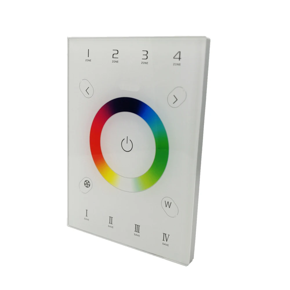 Imagem -02 - Receptor Remoto sem Fio Controlador Led Rgbw Zone Wifi104 Wifi Dimming Rgb Strip Control v8 Remoto Novo Ltech-ux8