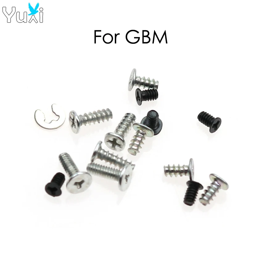 YuXi 1 set Replacement Screw Kit for Gameboy Micro GBM Console Screws