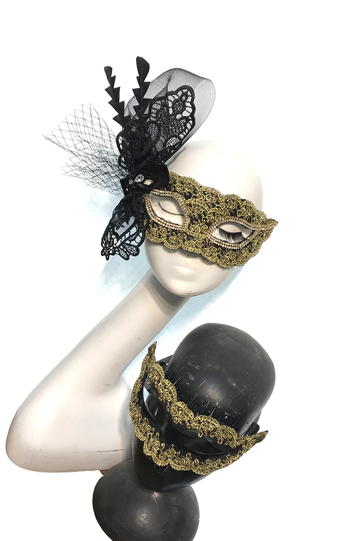 H3451 Masquerade Coppia Maschera Cosplay Halloween Festa di Natale Amanti Cosplay Occhio Donna Uomo Carnevale Accessori moda semplici