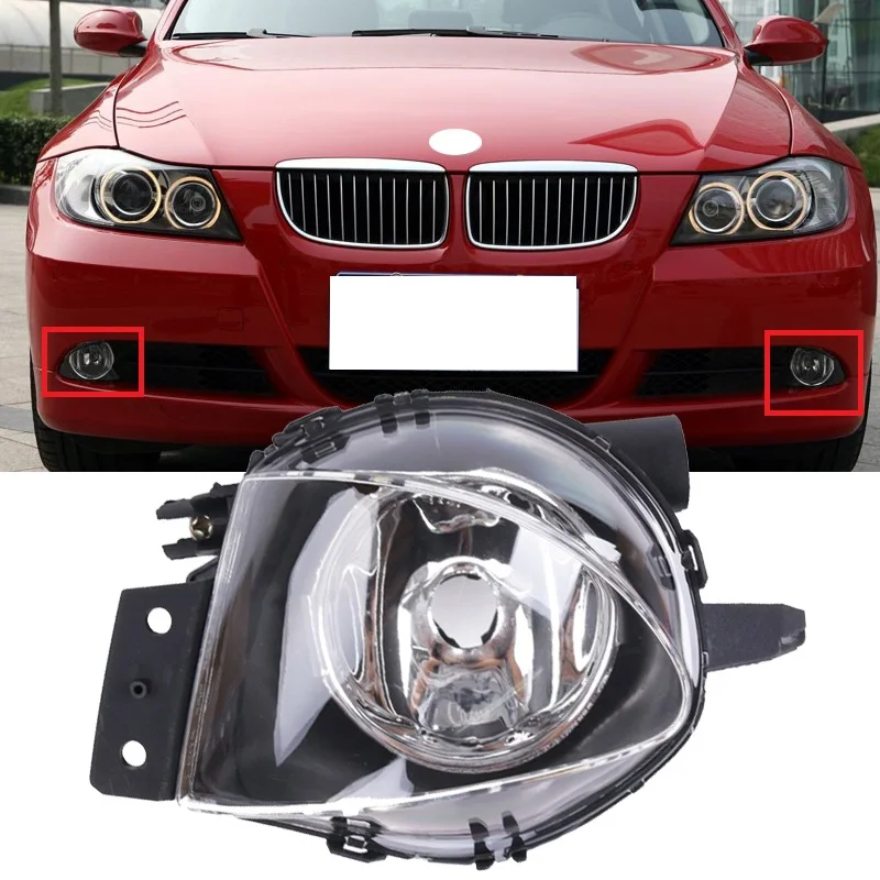

Roavia для BMW 3 серии E90 E91 седан 325 328 335 2005 2006 2007 2008 Стайлинг автомобиля Передний бампер Противотуманная фара Противотуманная фара