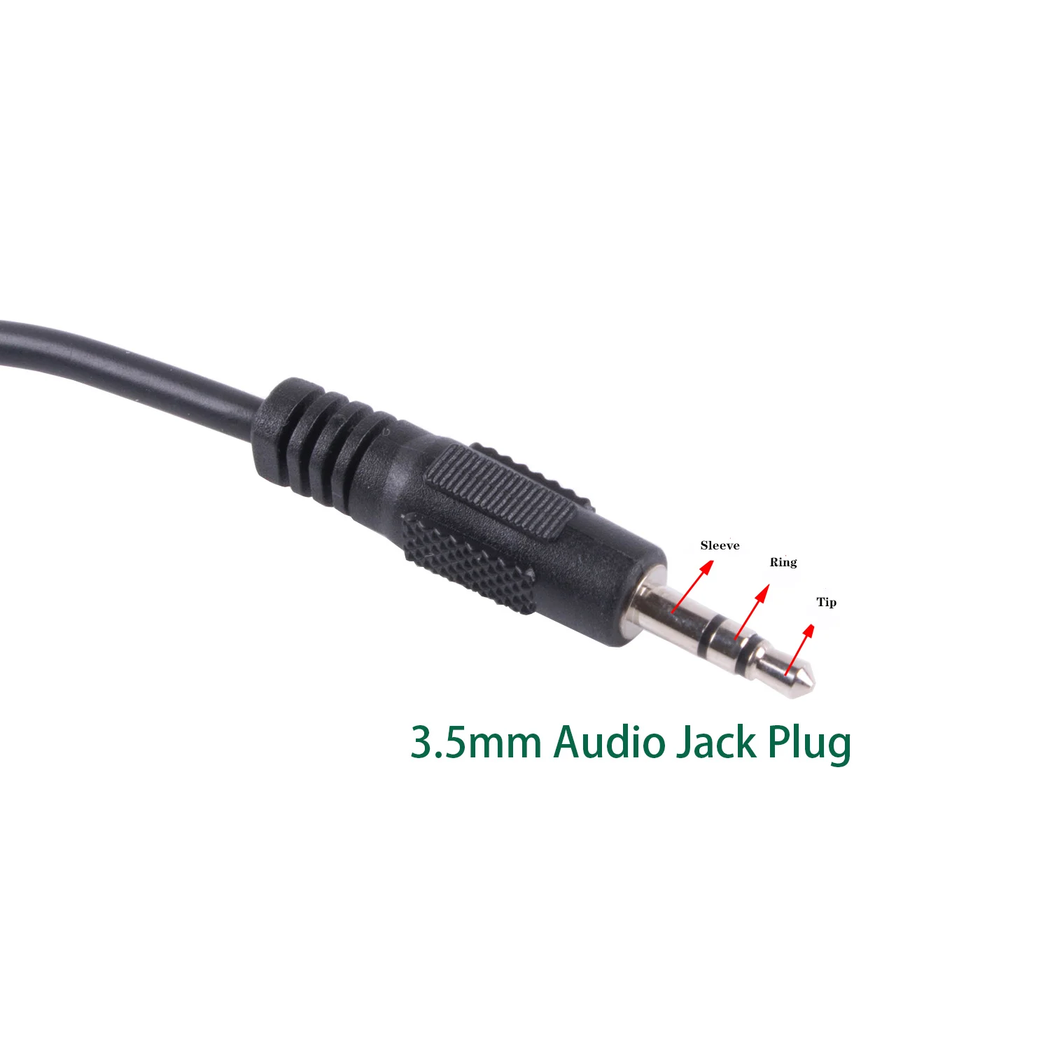 Prolific PL2303GT USB to RS232 Serial 3Poles 3.5mm Stereo Audio Jack Plug Adapter Converter Data Transmission Cable