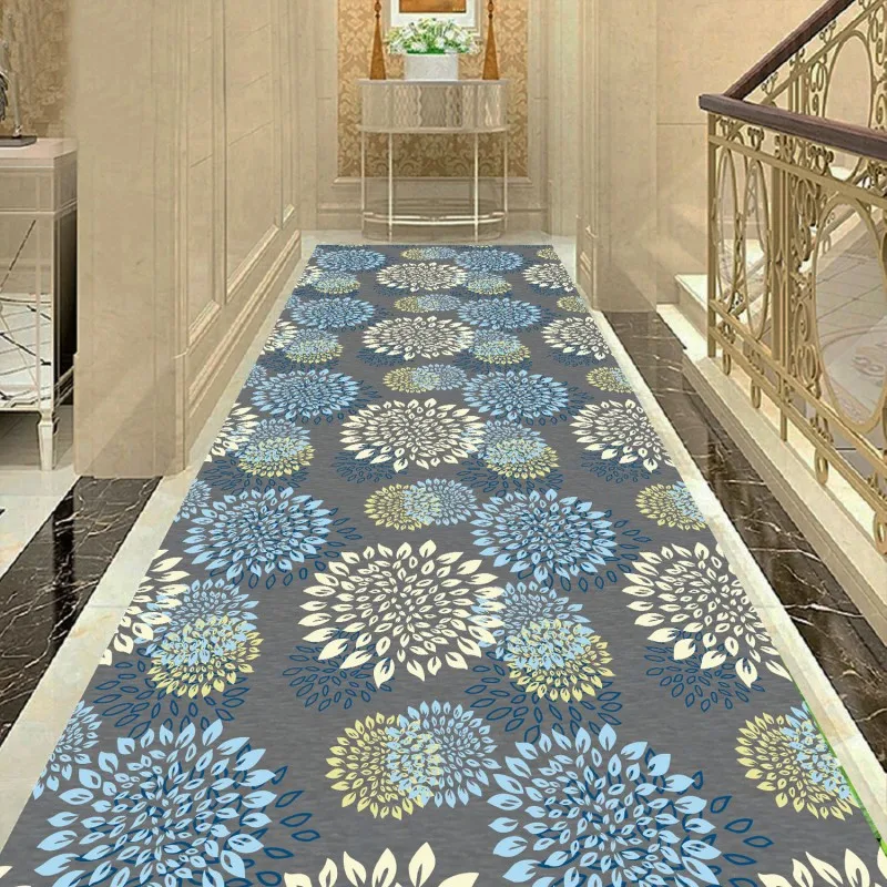 

Modern Long Hallway Carpets, Hotel Aisle Rug, Home Corridor Rugs, Living Room, Bedroom Decoration, Wedding Carpet, Decor Mat