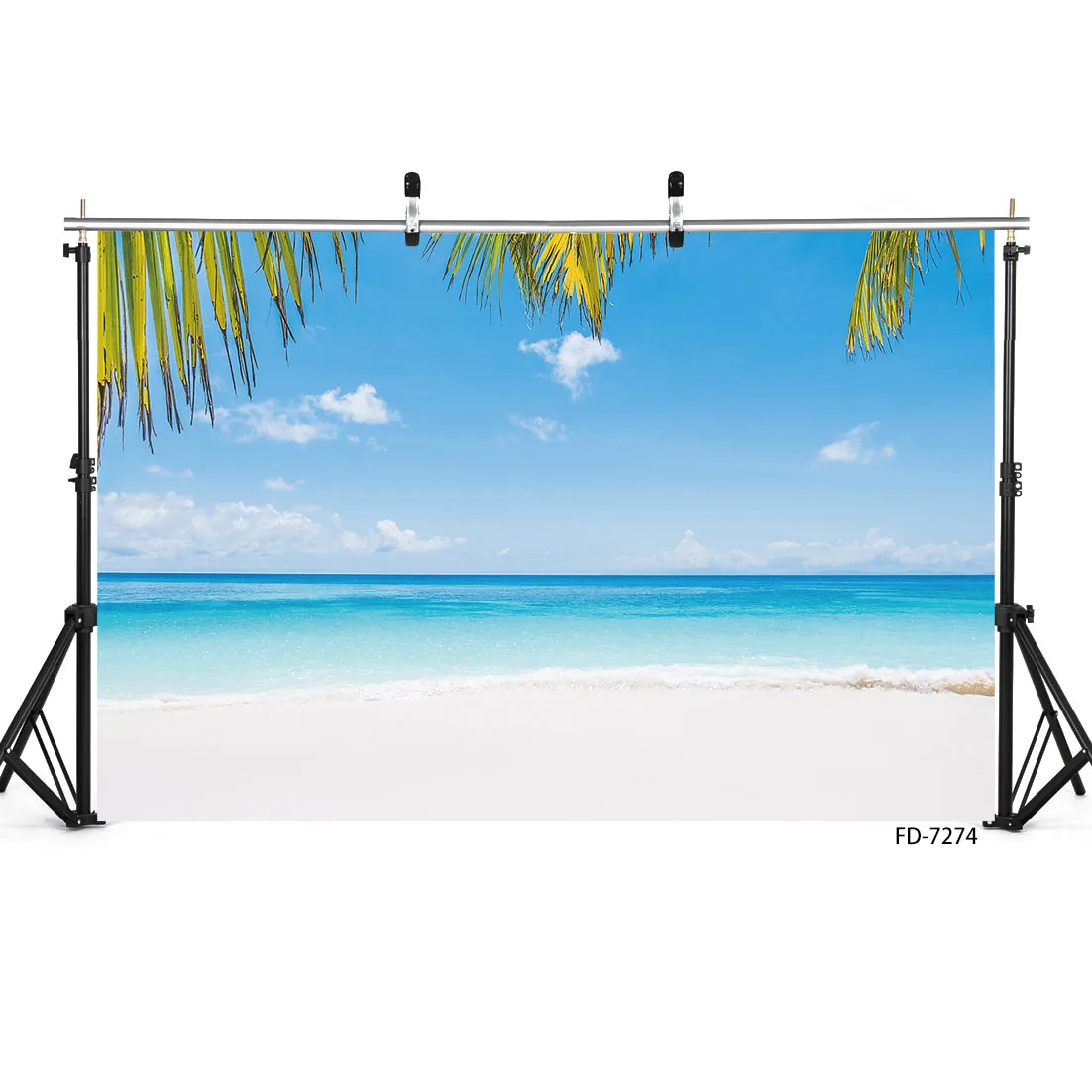 Photographic Backgrounds White Sand Beach Seaside View Vinyl Photophone Backdrops for Children Baby Party Photocall Photo Studio