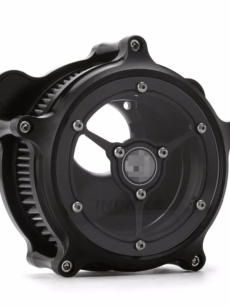 Contrast Cut duidelijkheid FLHX luchtinlaten luchtfilter Voor harley touring Classic FLHTC road king flhr softail sportster 883 1200 - afbeelding 2