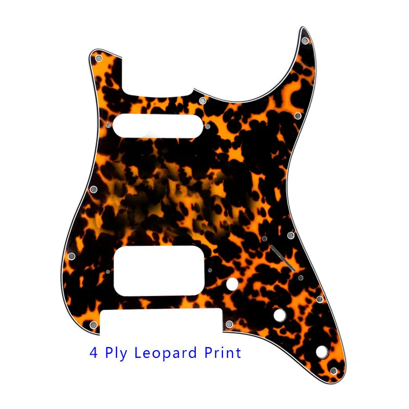 Fei Man Strat HS Pickguard, Guitar Accessories, 11 Screws For Fender Deluxe Strat, Fly Rose Bridge Cut, St Guitarra