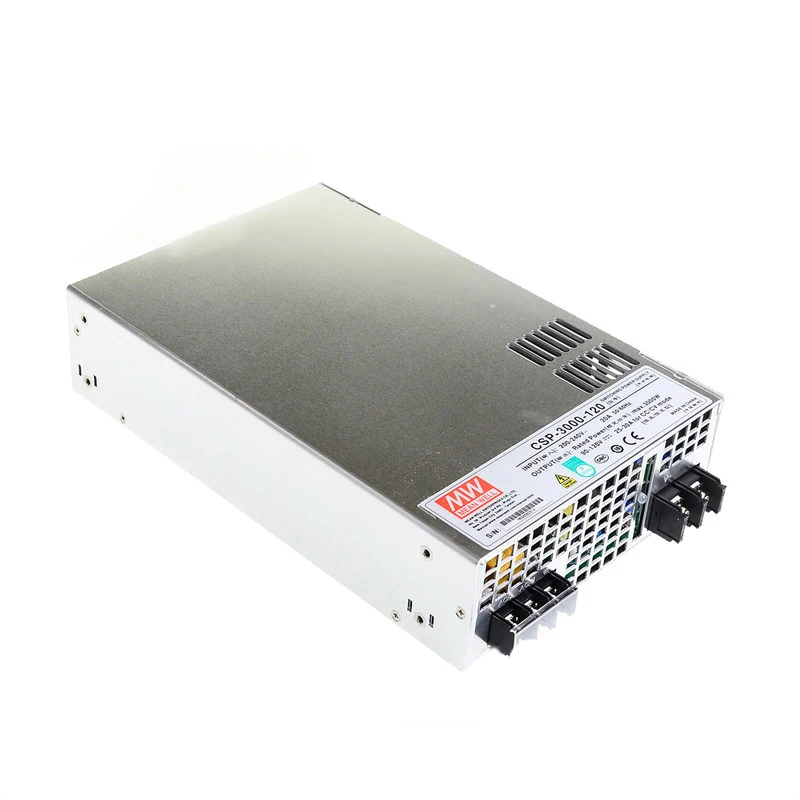 (MEANWELL)CSP-3000-120/250/400V 3000 W high voltage output high power supply with PFC EN62368-1 FOR UV curing equipmentFish lamp
