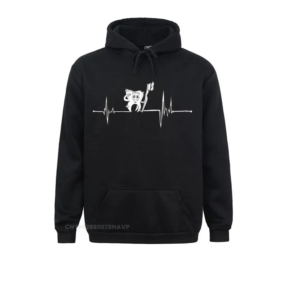 Dentist Heartbeat Hoodie Great For Dentist - Unisex Anime Hoodies Long Sleeve For Women Sweatshirts Casual Sportswears Slim Fit