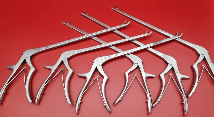 spinal Orthopedic instrument medical spinal neurosurgery gun type nucleu pulposu forcep nucleu pulposus extractor bone scissors