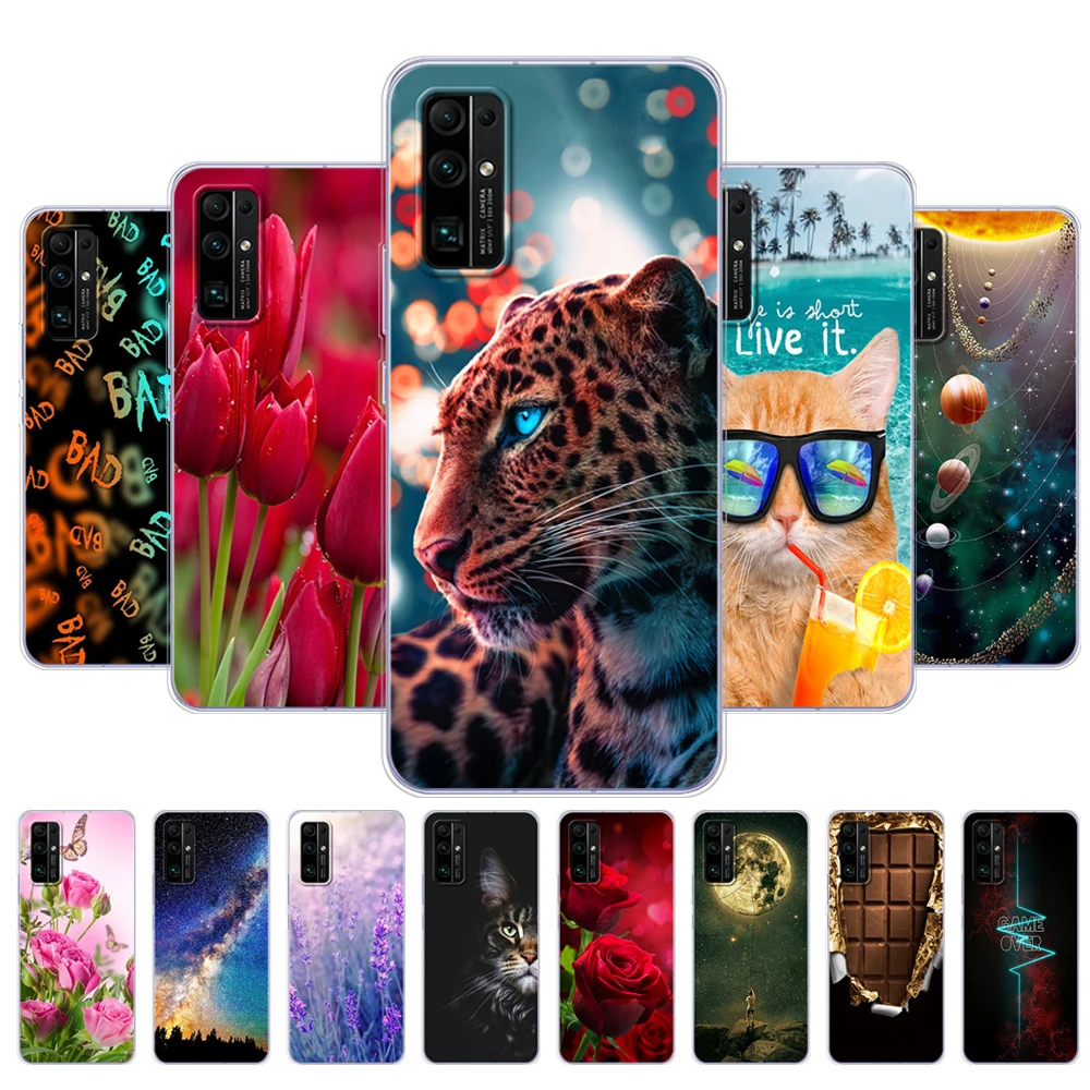 For Honor 30 Premium Case BMH-AN10 Back Phone Cover For Huawei Honor 30 Pro Plus + EBG-AN10 Protective Coque Silicon Soft TPU