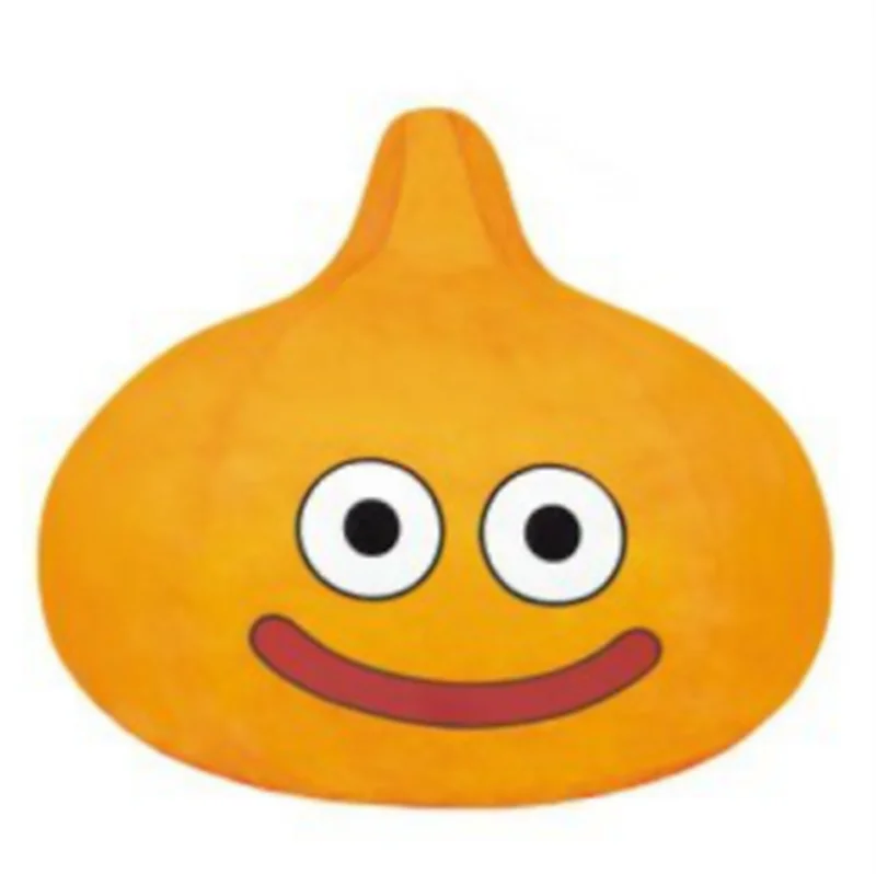 New Cute Game Dragon Quest Smile Slime Orange Plush For Girls Boys Kids Stuffed Toys Children Gifts 35CM