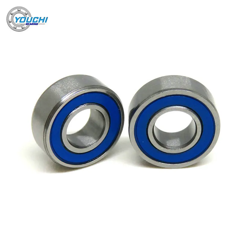 10Pcs MR115 2RS 5x11x4 mm Blue Rubber Seals Deep Groove Ball Bearings MR115 RS 5*11*4 RC Car & Truck Special Miniature Bearing