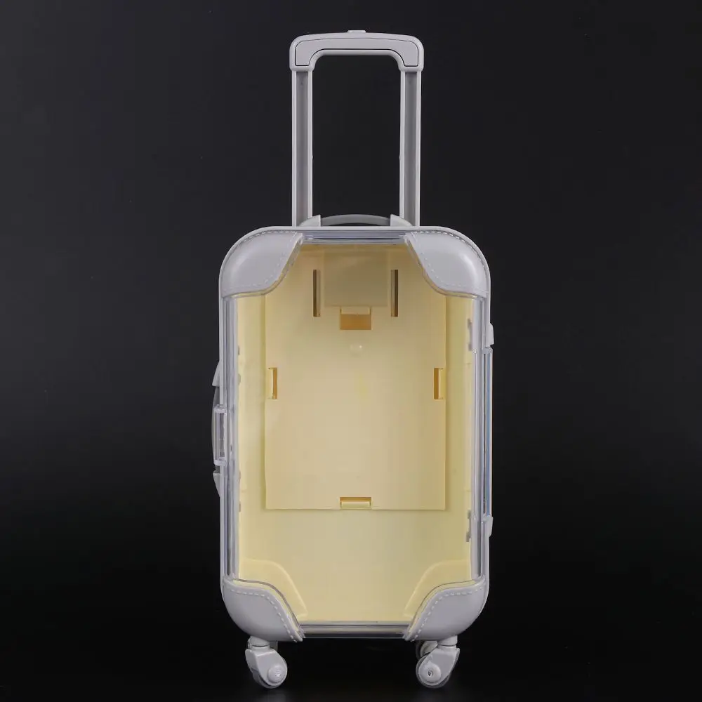 Nuovo design Strumento per il trucco Ciglia di visone di lusso in plastica Scatola per valigia multicolore Confezione per ciglia Bagagli Scatola per ciglia finte