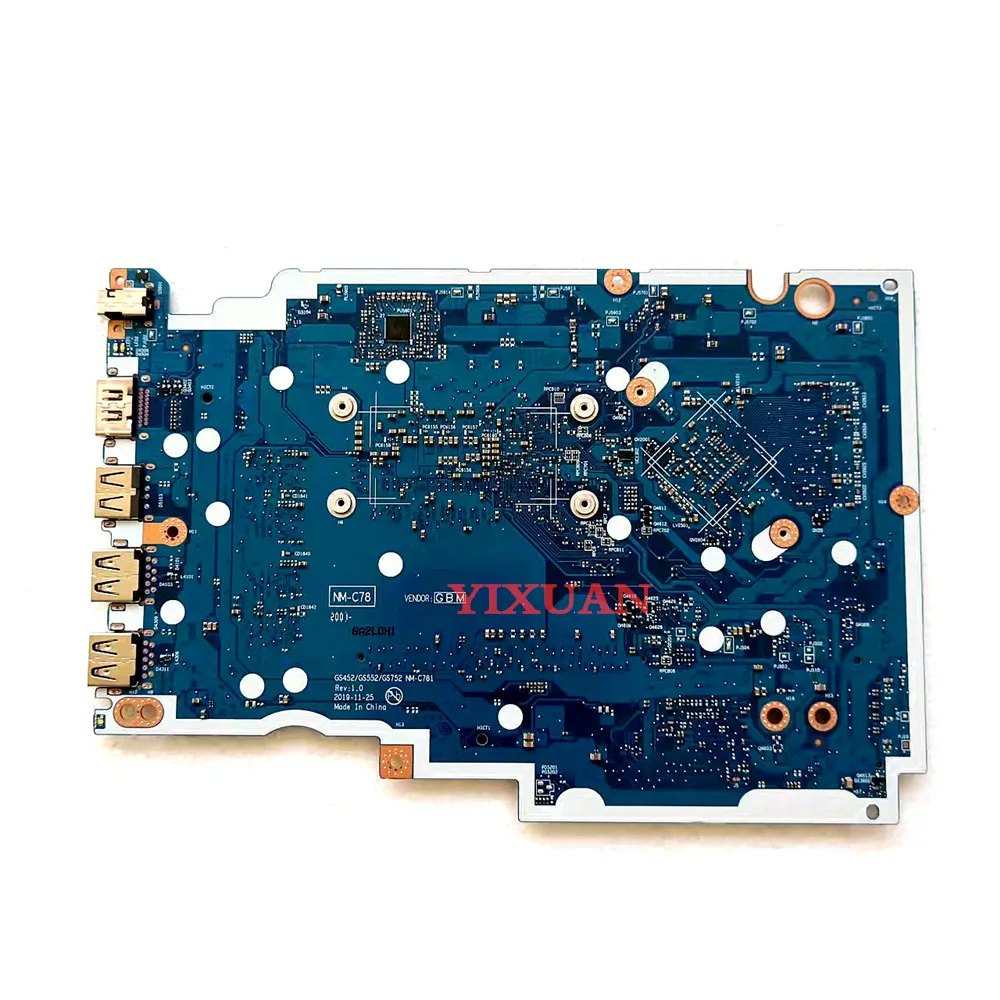Imagem -02 - Fru 5b20s44238 Gs452 Gs552 Gs752 Nm-c781 para Lenovo Ideapad 314iml05 3-15iml05 Computador Portátil Placa-mãe com I5-10210u Cpu Ram 4gb