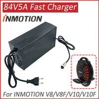 INMOTION V8/V8F/V10/V10F/V11 Unicycle 84V 5A Fast Charger Quick Charger Electric Wheel Monowheel