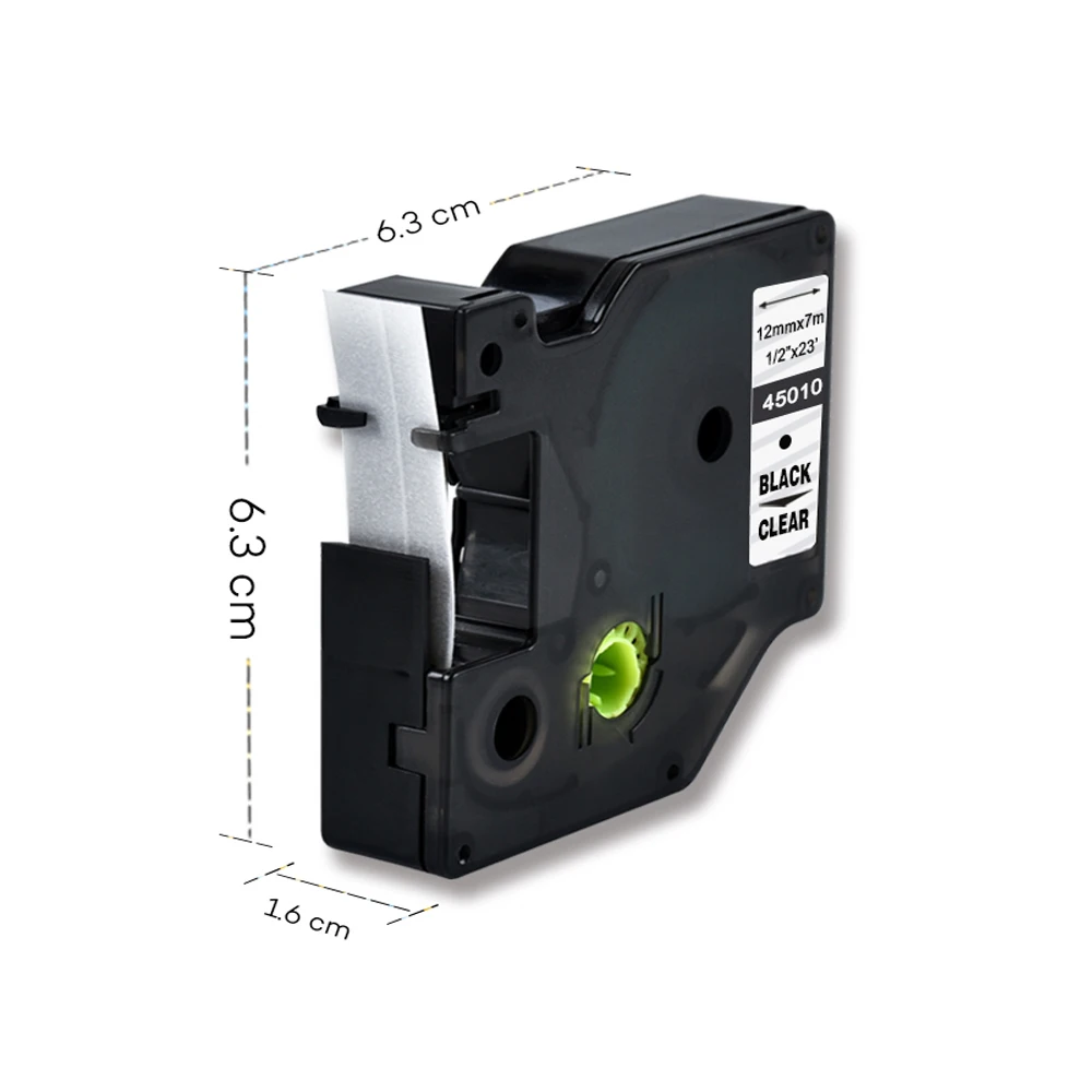 Label world Multicolor 12mm*7m 45010 45011 45012 Label tapes Compatible DYMO D1 Label Tape Printer Manager Maker LM160 LM280