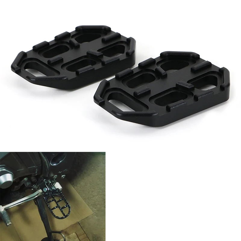 Fit For DL650 / V-Strom 650 /XT DL1000 / V-Strom 1000 /XT Motorcycle Wide Footpegs Foot Pegs Pedals Rests Wide Footrest Pedals