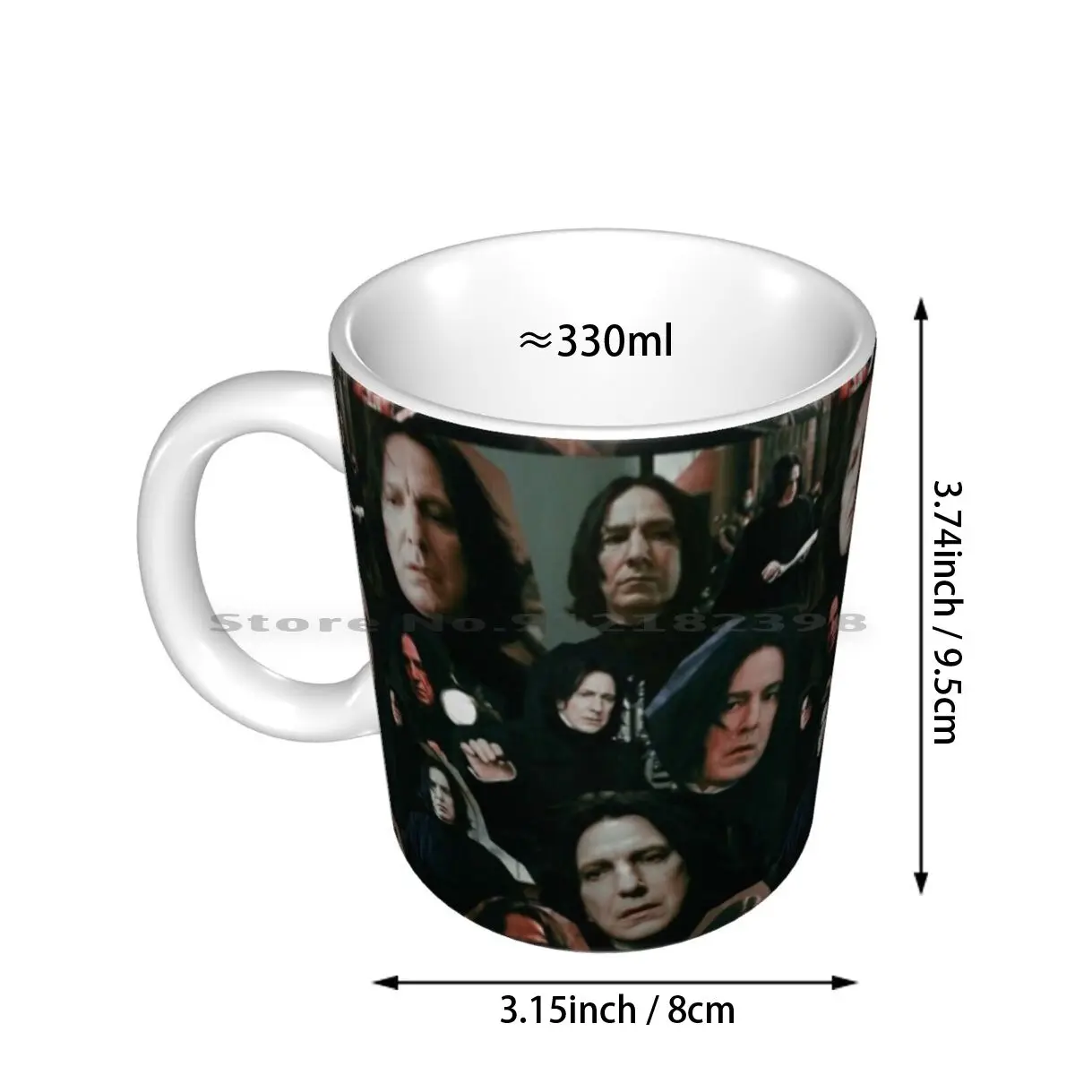 Alan Rickman Ceramic Mugs Coffee Cups Milk Tea Mug Alan Rickman Alan Rickman Ickman Rickmanb Alan Rickman Movie Film Film Movie