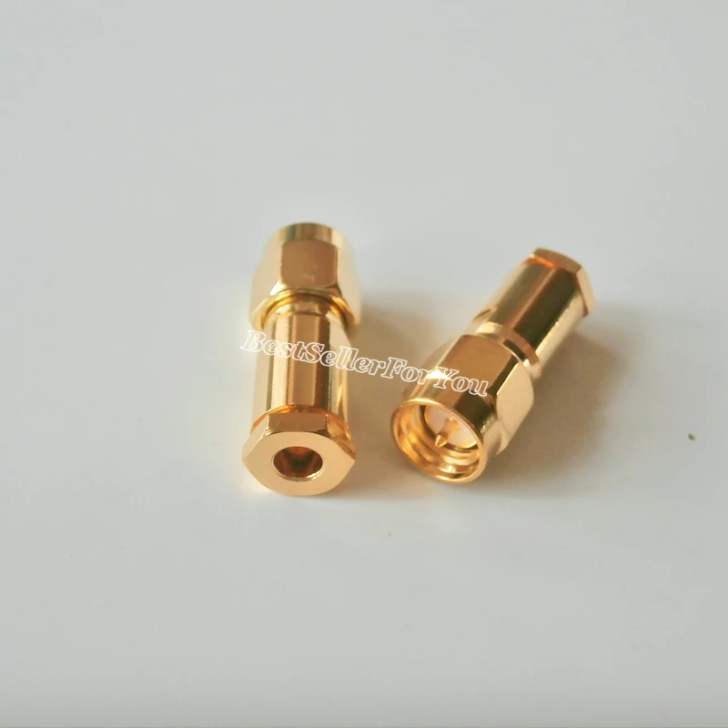 Conector SMA macho RG174 RG316 LMR100, Cable recto, conector RF, 1 ud.