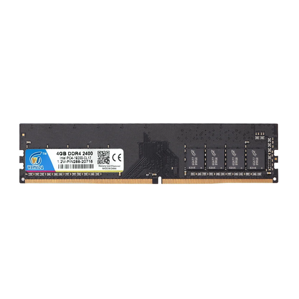 VEINED DDR4 8GB ddr 4 4gb PC Memory RAM Memoria Module Computer Desktop 1.2V voltage NON-ECC PC4 4g 8g