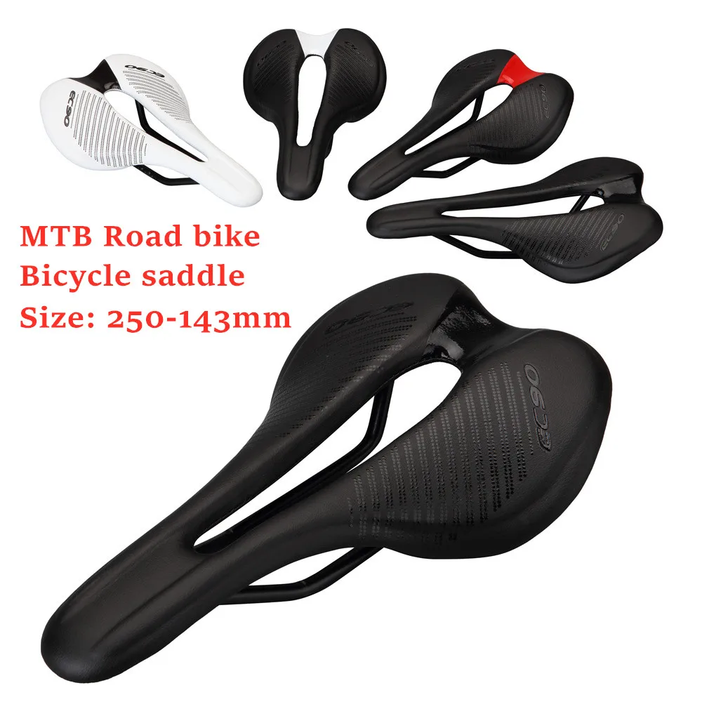 EC90 bicycle seat MTB Road Bike Saddles PU Ultralight Breathable Comfortable Seat Cushion Bike Racing Saddle Parts Components