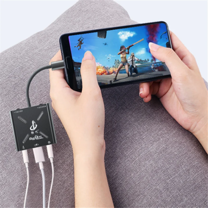 Missgoal Externe 8 Pin Live Soundkarte Lautsprecher Audio Interface Adapter Für Iphone Android Kopfhörer Hohe Qualität Live Konverter