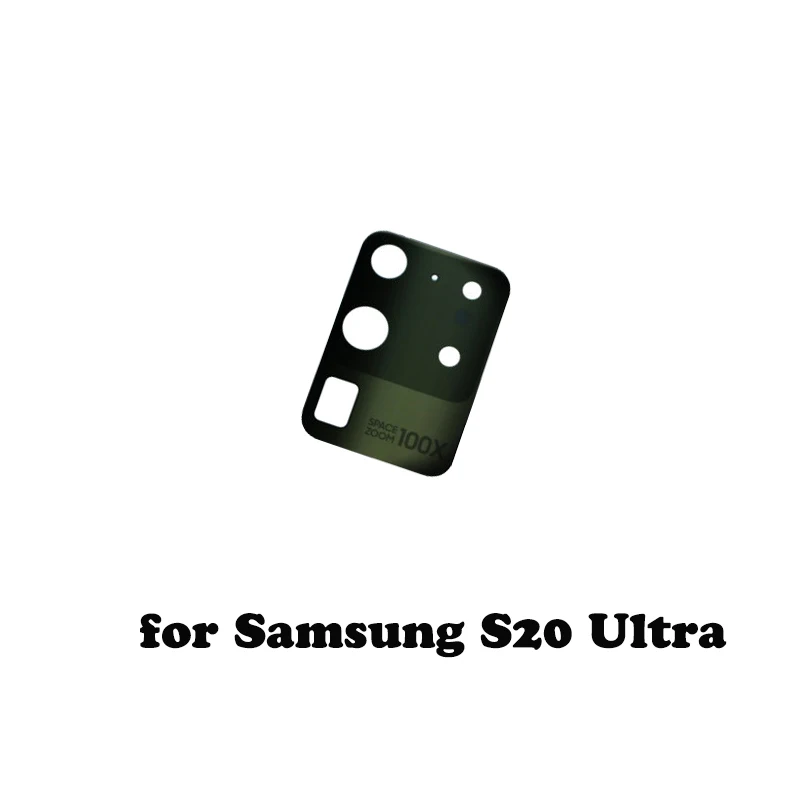 2Pcs/Lot Camera Glass Lens Back Camera Glass Lens With Glue For Samsung S20 S20 PLUS S20 Ultra S20 fe